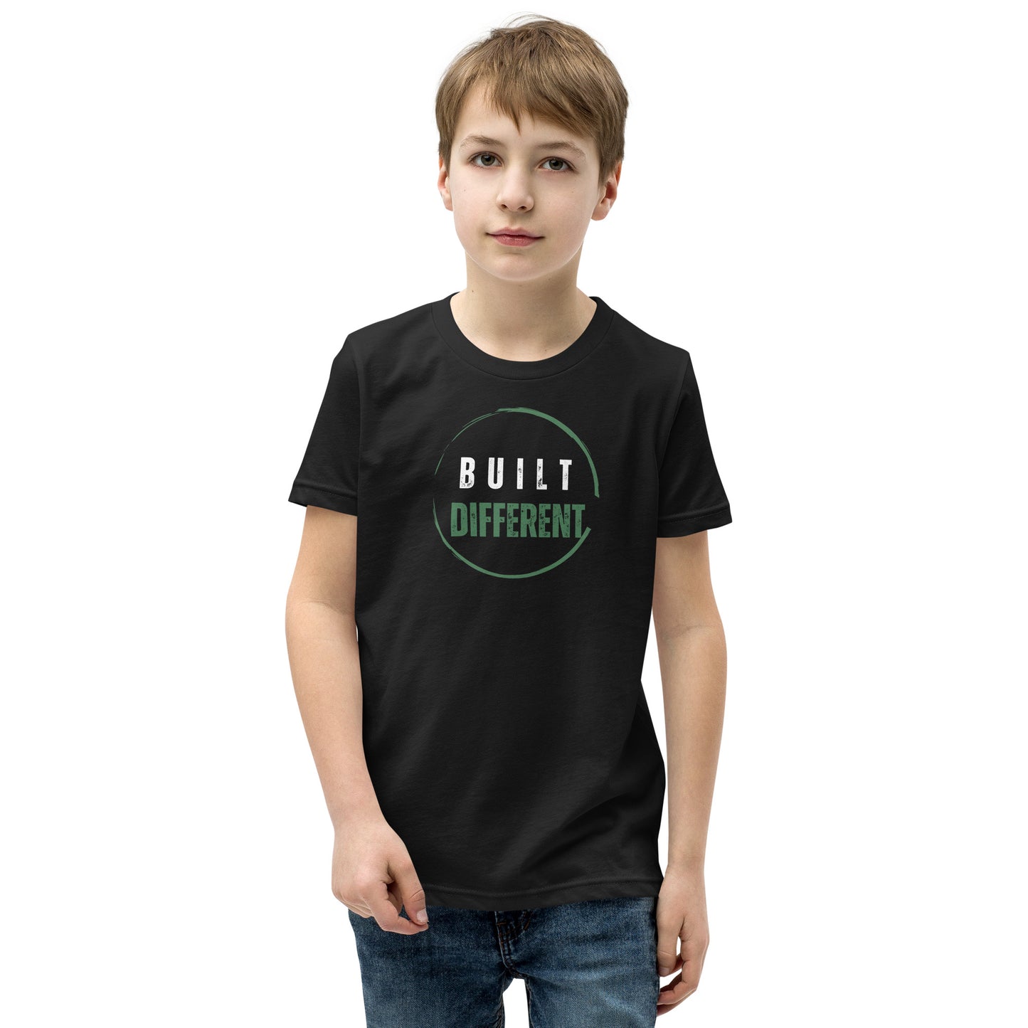 Built Different Youth Short Sleeve T-Shirt