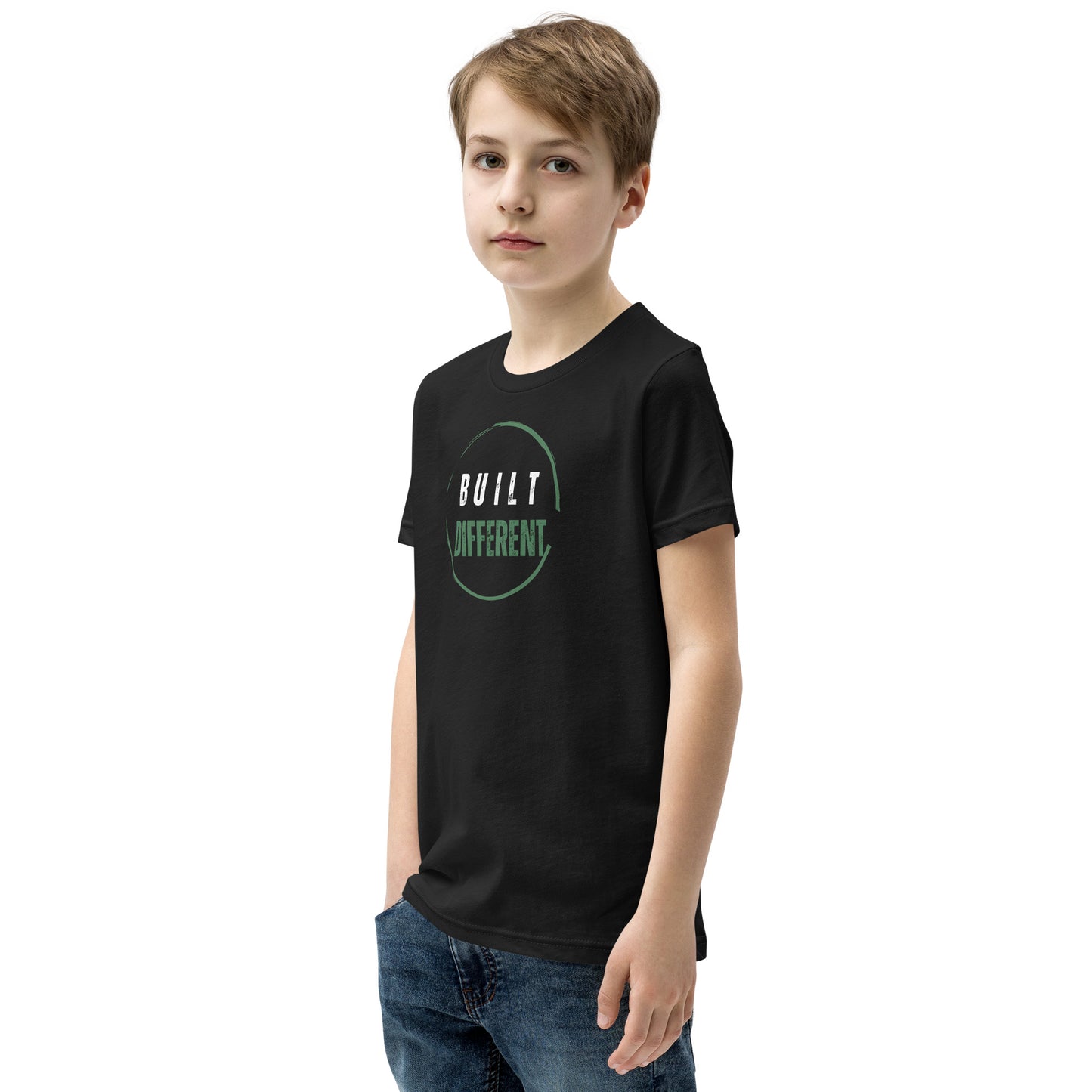 Built Different Youth Short Sleeve T-Shirt