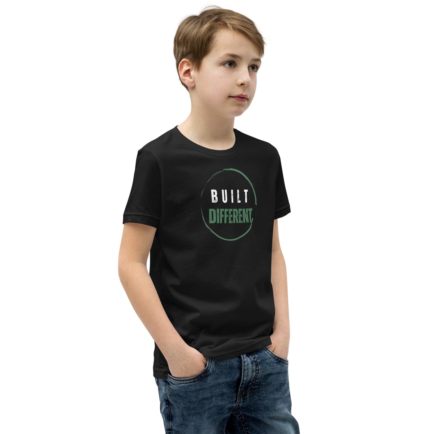 Built Different Youth Short Sleeve T-Shirt